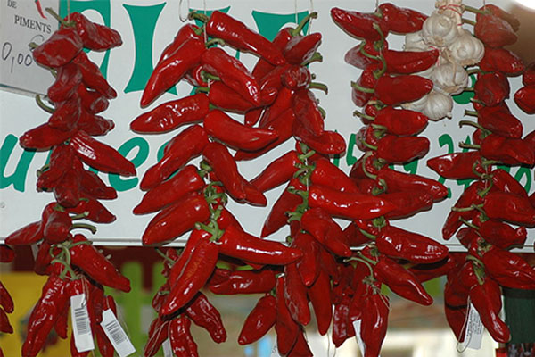 Foire et vente de piment d'Espelette de la ferme Kukulu